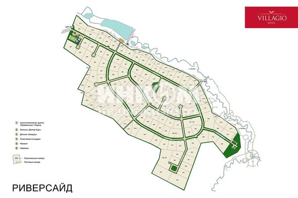 Коттеджный поселок Риверсайд: . Новорижское ш., 23 км от МКАД