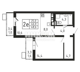 2-комн. квартира