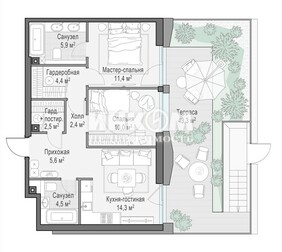 2-комн. квартира