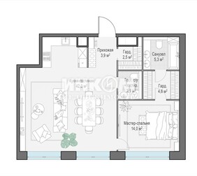 3-комн. квартира