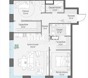 4-комн. квартира