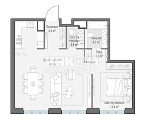 3-комн. квартира
