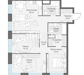 4-комн. квартира