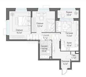 3-комн. квартира