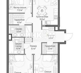 3-комн. квартира