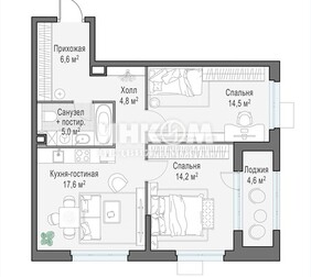 3-комн. квартира