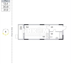 1-комн. квартира
