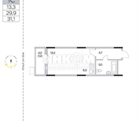 1-комн. квартира