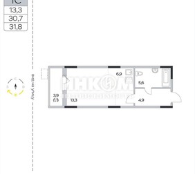 1-комн. квартира