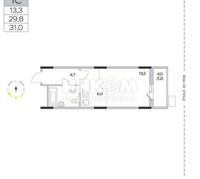 1-комн. квартира