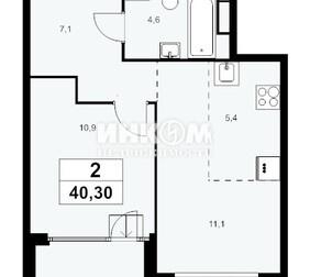 2-комн. квартира