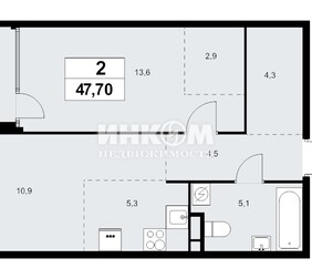2-комн. квартира