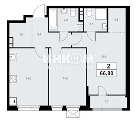 2-комн. квартира