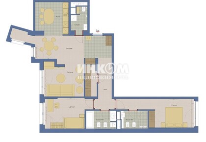 3-комн. квартира