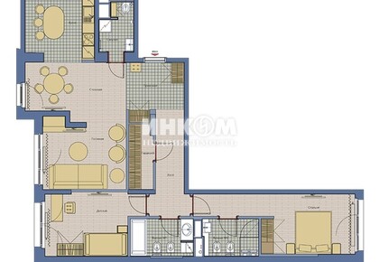 3-комн. квартира