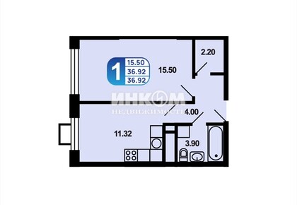 1-комн. квартира