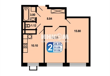 2-комн. квартира