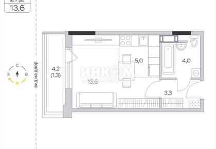 1-комн. квартира