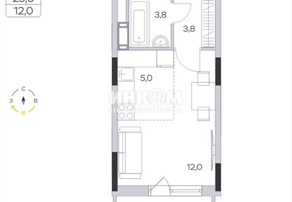 1-комн. квартира