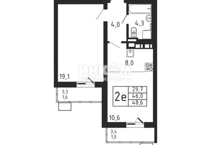 2-комн. квартира
