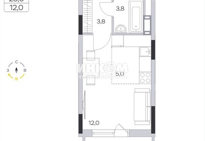 1-комн. квартира