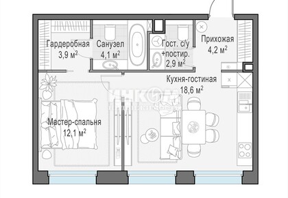 2-комн. квартира