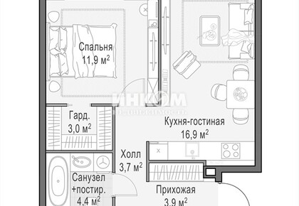 2-комн. квартира