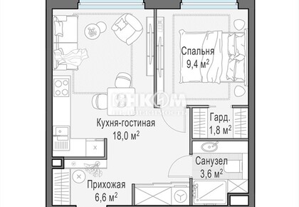 2-комн. квартира