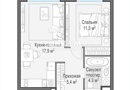 2-комн. квартира