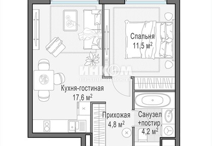 2-комн. квартира