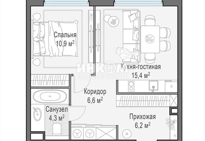 2-комн. квартира