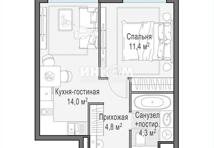 2-комн. квартира