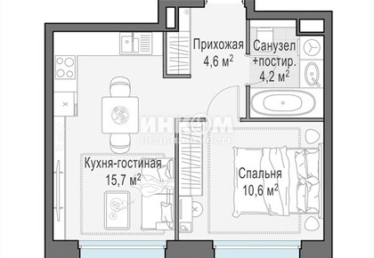 2-комн. квартира