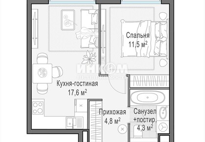 2-комн. квартира