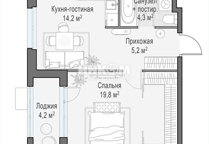2-комн. квартира