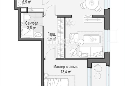 2-комн. квартира