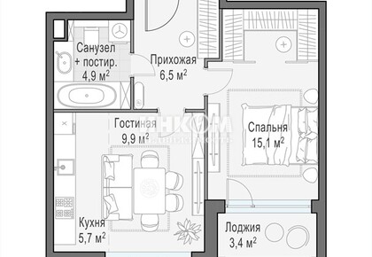 2-комн. квартира