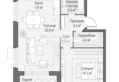 2-комн. квартира