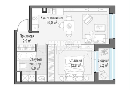 2-комн. квартира