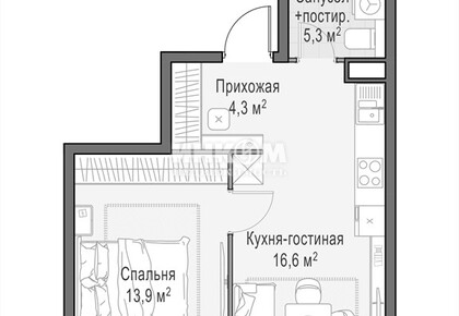 2-комн. квартира