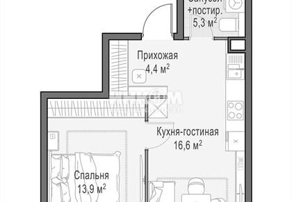 2-комн. квартира