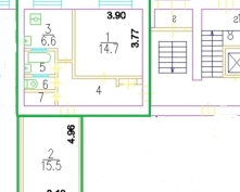 Купить двухкомнатную квартиру в Москве, Ростовская наб