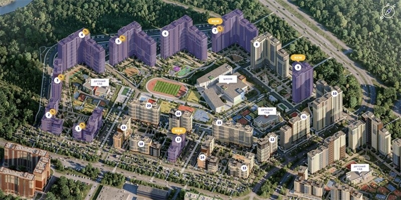 Купить квартиру в новостройке Москва Таманская ул ЖК Берег Столицы