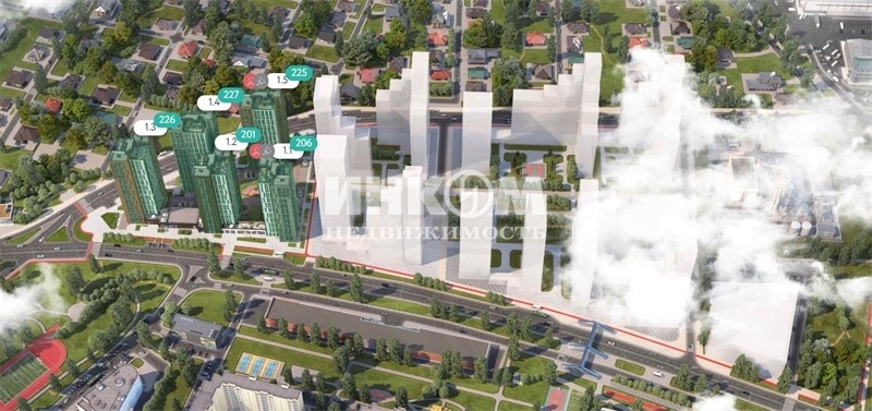 Купить квартиру в новостройке Ленинский р-н Сапроново д Центральный кв-л ЖК Эко Видное 2.0