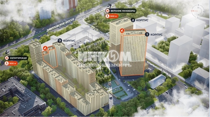 Купить квартиру в новостройке Москва Мира пр-кт ЖК HILL 8 (Хилл 8)