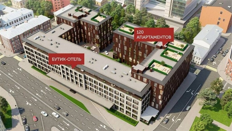 Купить квартиру в новостройке Москва Зубовская ул ЖК Roza Rossa boutique apartments (Роза Росса батик апартаменты)
