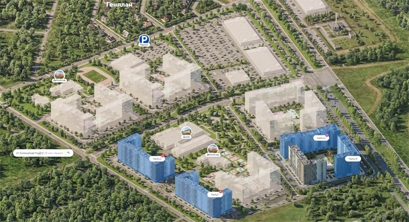 Купить квартиру в новостройке Москва Ленинградское ш ЖК Акватория
